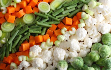 karışık sebze üst