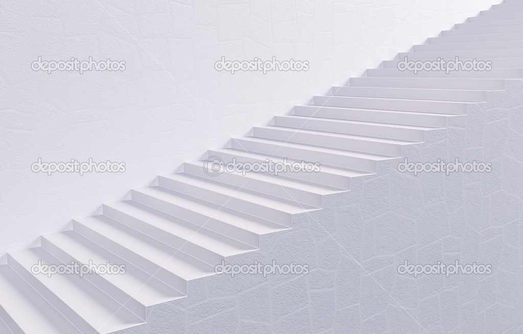 White Stairway