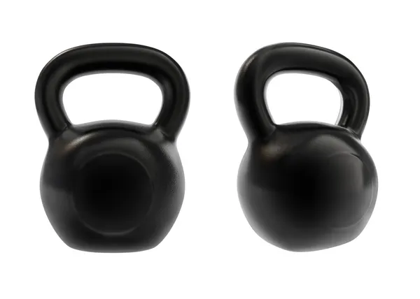 Kettlebells isolés — Photo