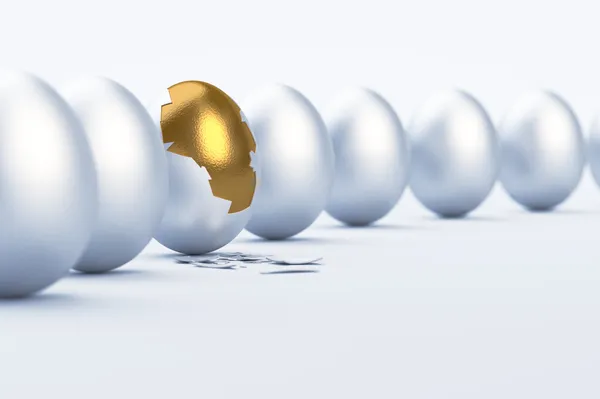 Golden Egg — Stock Photo, Image