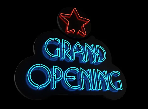 Grand Opening Sign II — Stock Photo, Image