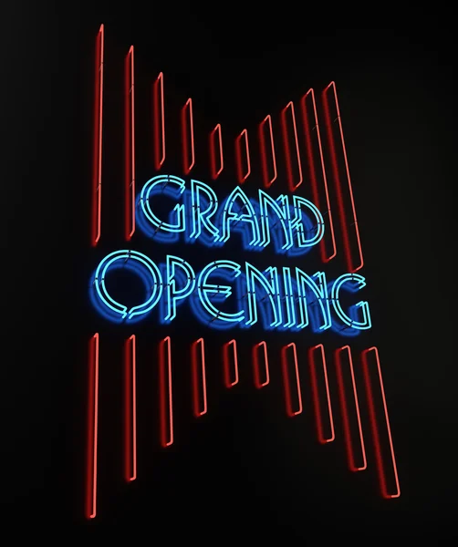 Grand Opening Sign — Stock Photo, Image