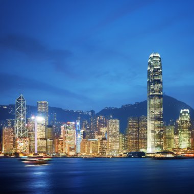 Hong Kong - Victoria Harbor clipart