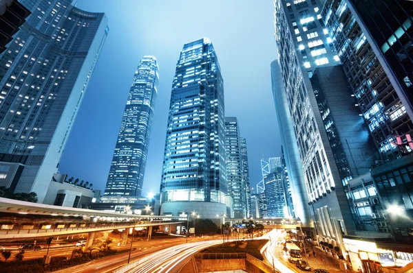 Skyscrapesr, a Hong Kong-ban — Stock Fotó