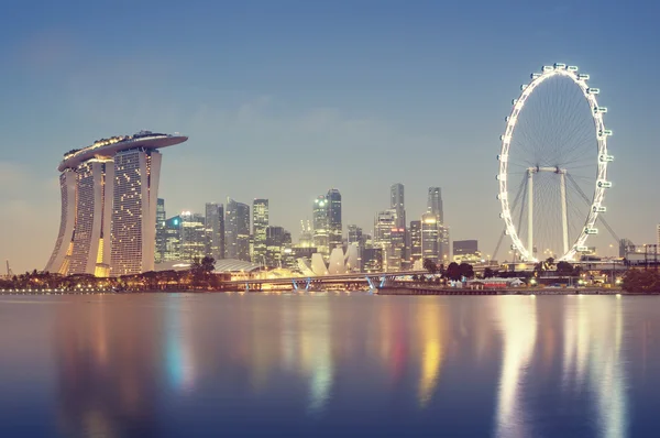 Panoráma Singapuru — Stock fotografie