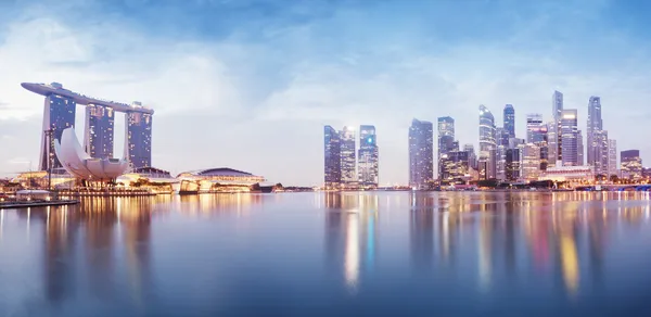 Panoramę Singapuru — Zdjęcie stockowe