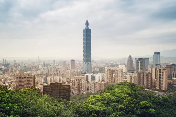 Skyline de taipei — Photo