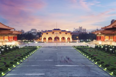 Chiang kai-Şek anıt, taipei - Tayvan.