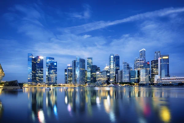 Panoramę Singapuru — Zdjęcie stockowe