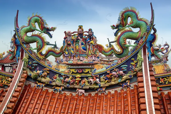 Bishan Temple in Taipei - Taiwan — Stock Photo, Image