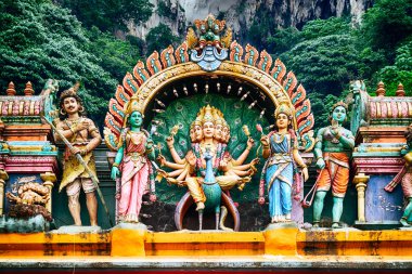 Hindu tapınağı, kuala lumpur - Malezya