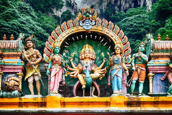 Hinduiskt tempel, kuala lumpur - malaysia — Stockfoto