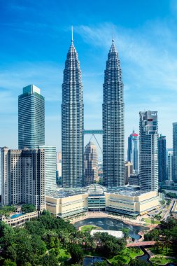 Petronas Towers,  Kuala Lumpur - Malaysia clipart