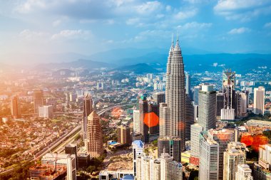 kuala lumpur manzarası - Malezya