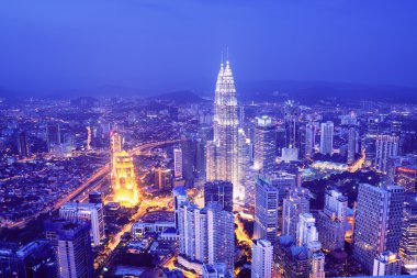 kuala lumpur manzarası - Malezya