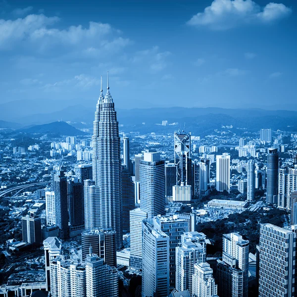 De skyline van Kuala lumpur - malaysia — Stockfoto