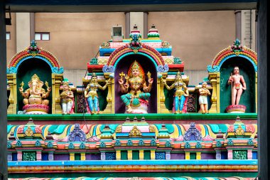 Sri mahamariamman Tapınağı, kuala lumpur - Malezya.