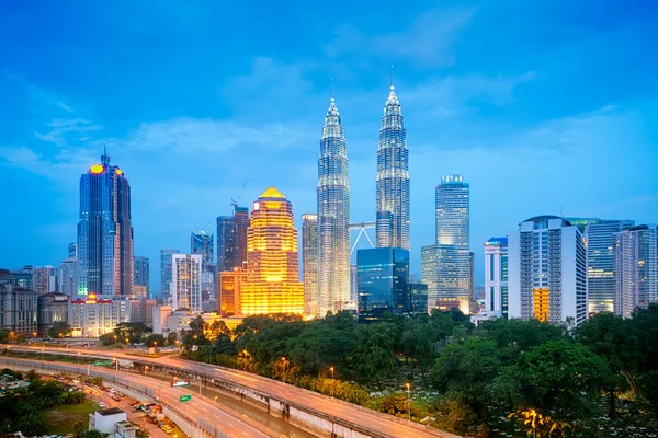 Kuala Lumpur Skyline — Stock Photo, Image