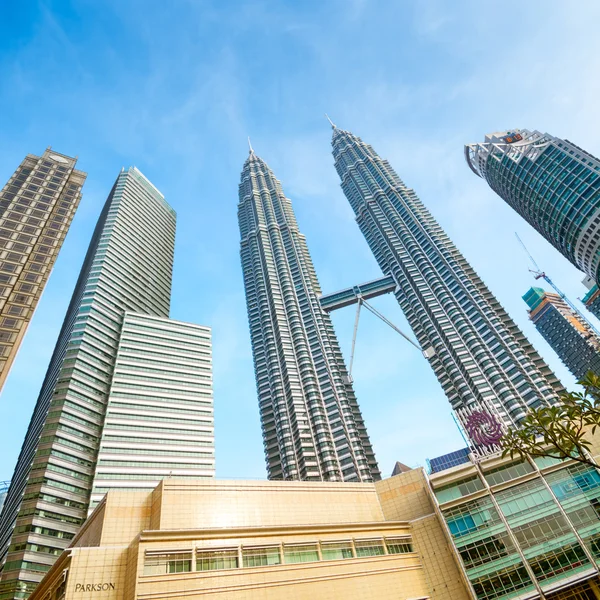 TweelingTorens, kuala lumpur - malaysia — Stockfoto