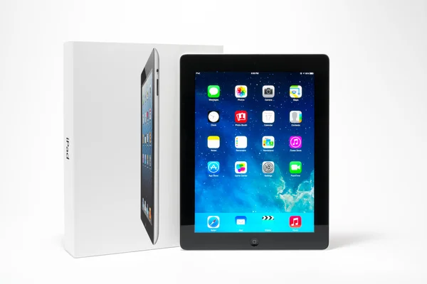 IPad 4 with iOS 7 — Stock Photo, Image