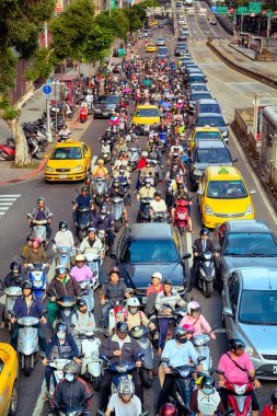 commuters Taipei - Tayvan