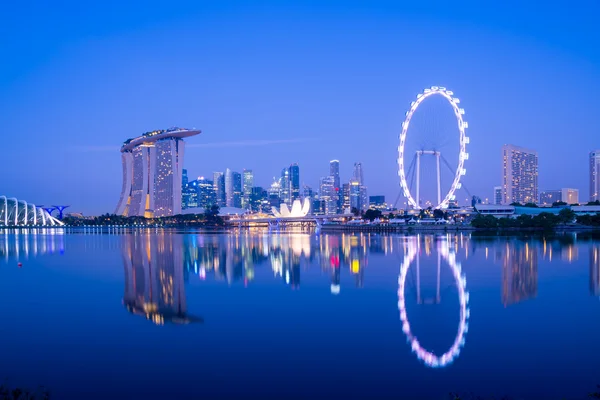 Singapore Skyline — Stockfoto