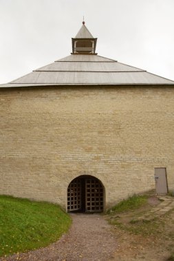 Kule kapısı. Staraya ladoga, Rusya Federasyonu