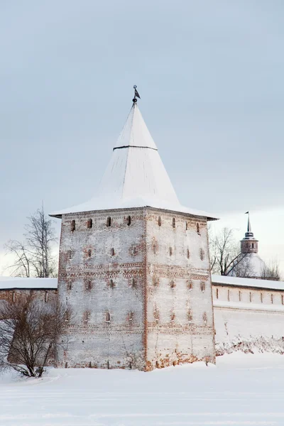 Kirillo-belozersky kloster. kulturarvet i russi — Stockfoto