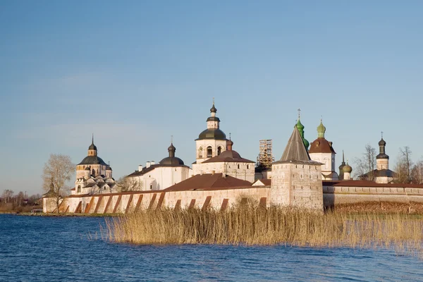 Архитектурный памятник Русского Севера. The Kirillo-Belo — стоковое фото