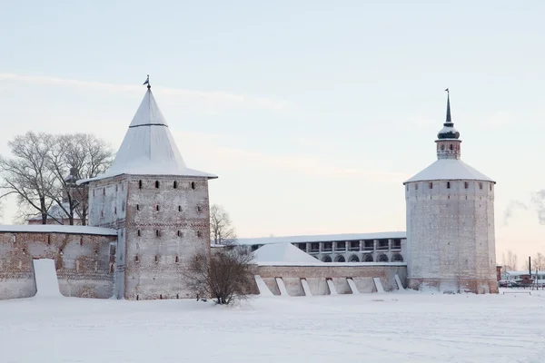 Kirillo-belozersky 修道院。文化遗产的俄罗斯独 — 图库照片