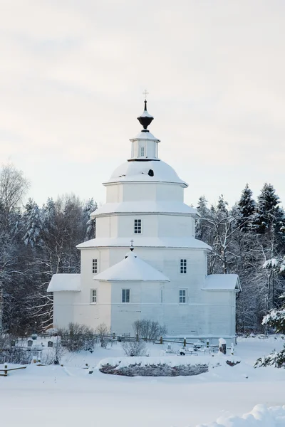 Ферапонтов kloster. arkitekturen av den ryska Norden. vinter, — Stockfoto