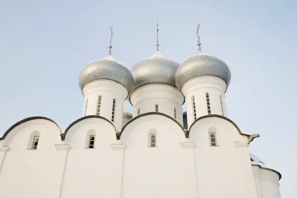 Mądrość Boga katedry w mieście vologda. zima, Federacja Rosyjska. — Zdjęcie stockowe