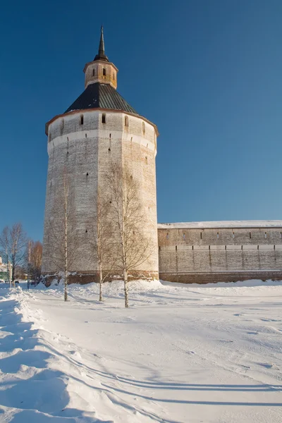 Кирилло-Белозерский монастырь. Культурное наследие Русси — стоковое фото