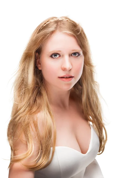 Portret van Blond Vrouw — Stockfoto