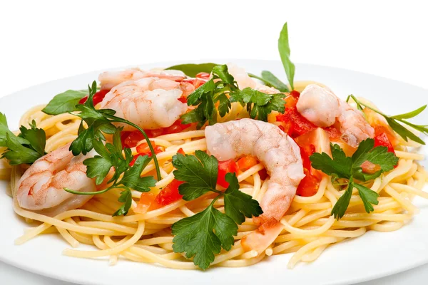 Spaghetti with Seafood — Stock Photo, Image
