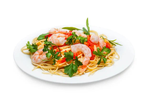 Spaghetti with Seafood — Stock Photo, Image