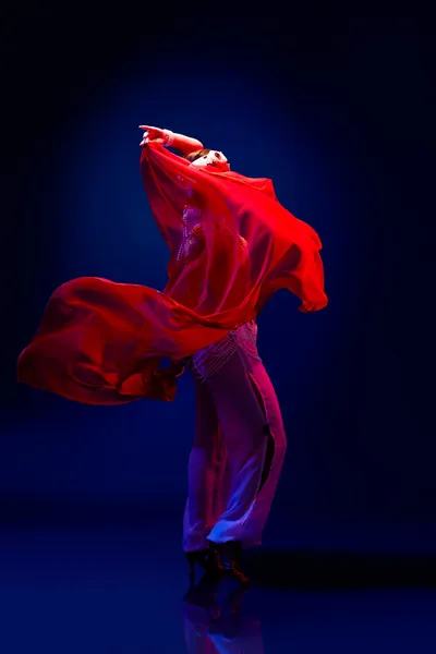 Bela dançarina oriental — Fotografia de Stock