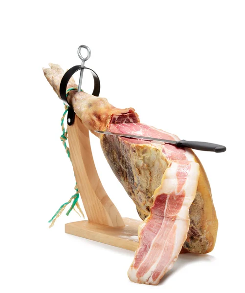 Spanish ham. Jamon Serrano — Stock Photo, Image