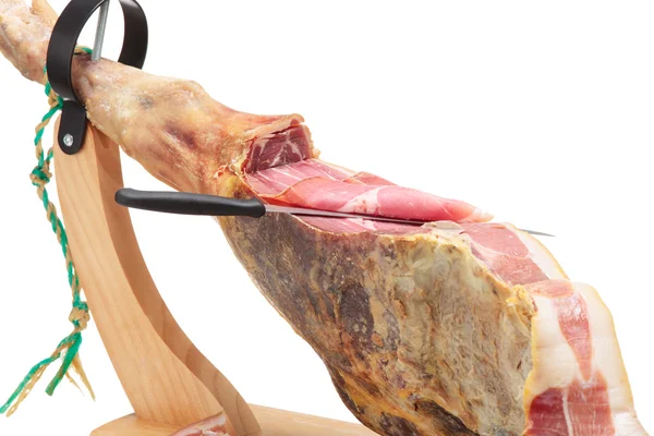 Spanish ham. Jamon Serrano — Stock Photo, Image