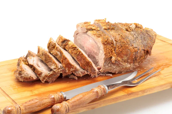Cold baked pork. — Stock Photo, Image
