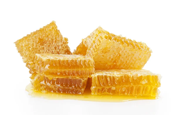 Honeycombs isolated on a white background — Stock Photo, Image