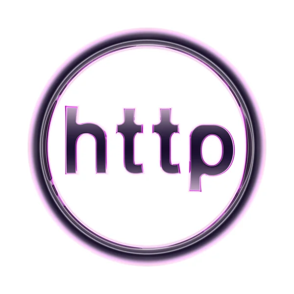 Icono de Http — Foto de Stock