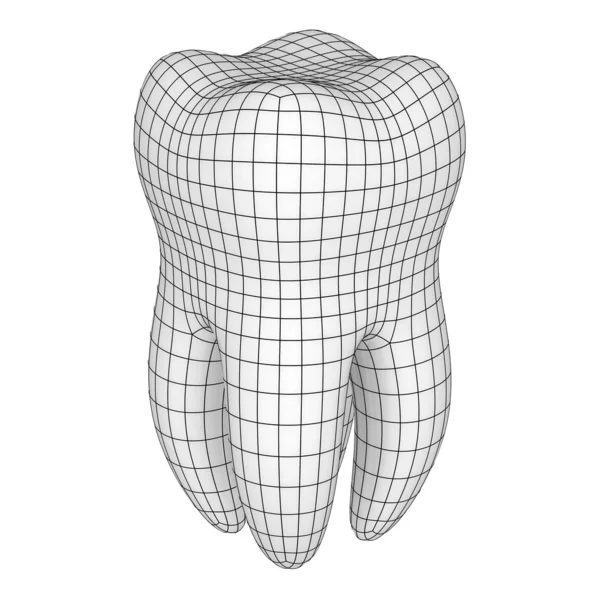 Malha de dente — Fotografia de Stock