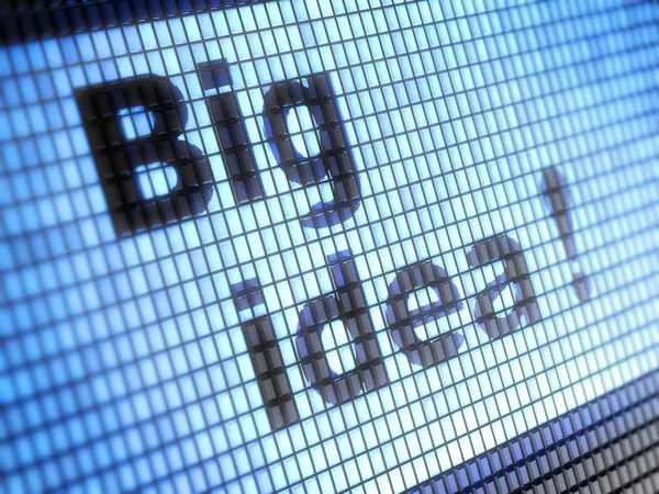 Big idea — Stock Photo, Image