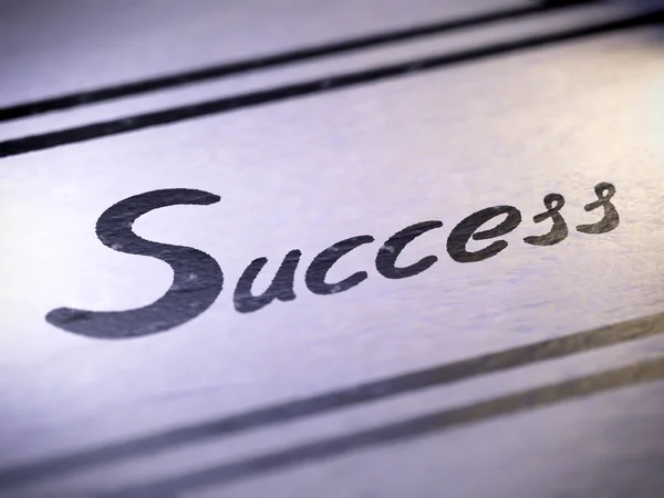 Éxito, mi propia fuente — Foto de Stock