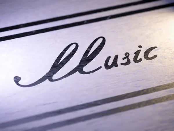 Musica — Foto Stock