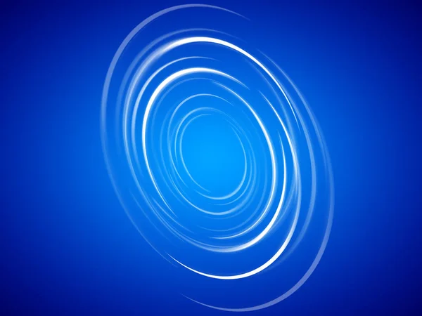 Abstract Spiraalvormig Wervelend Design Element Blauwe Achtergrond Illustratie — Stockfoto