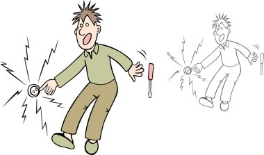 Adama elektrik şoku