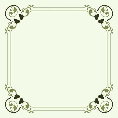 Dekoratif çerçeve