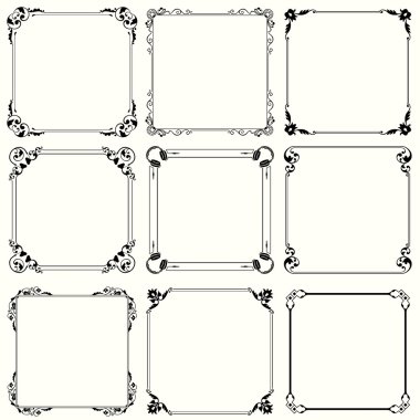 Dekoratif Çerçeveler
